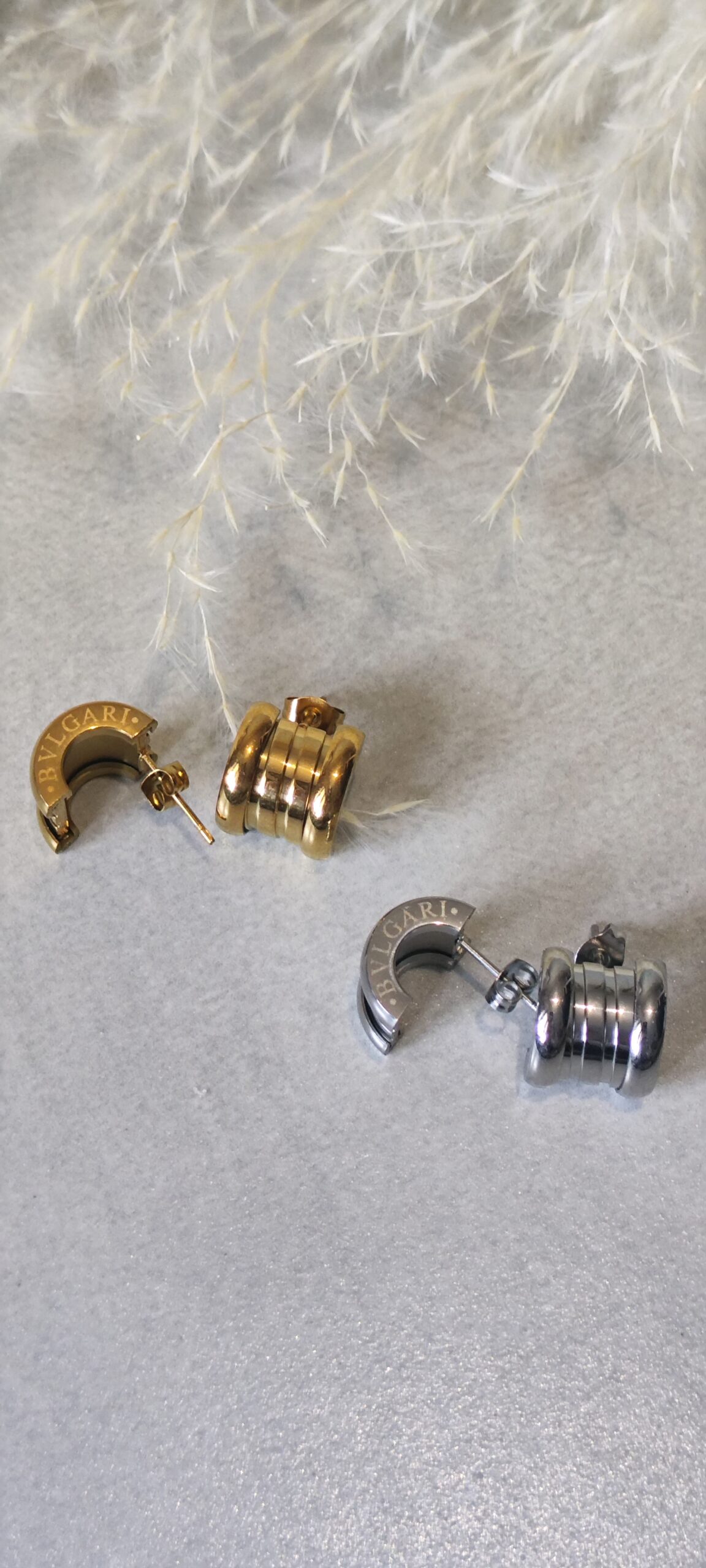 mini ''bulgari'' hoops