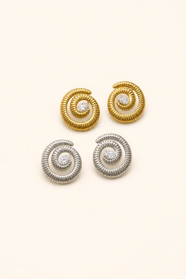 lumaca earrings