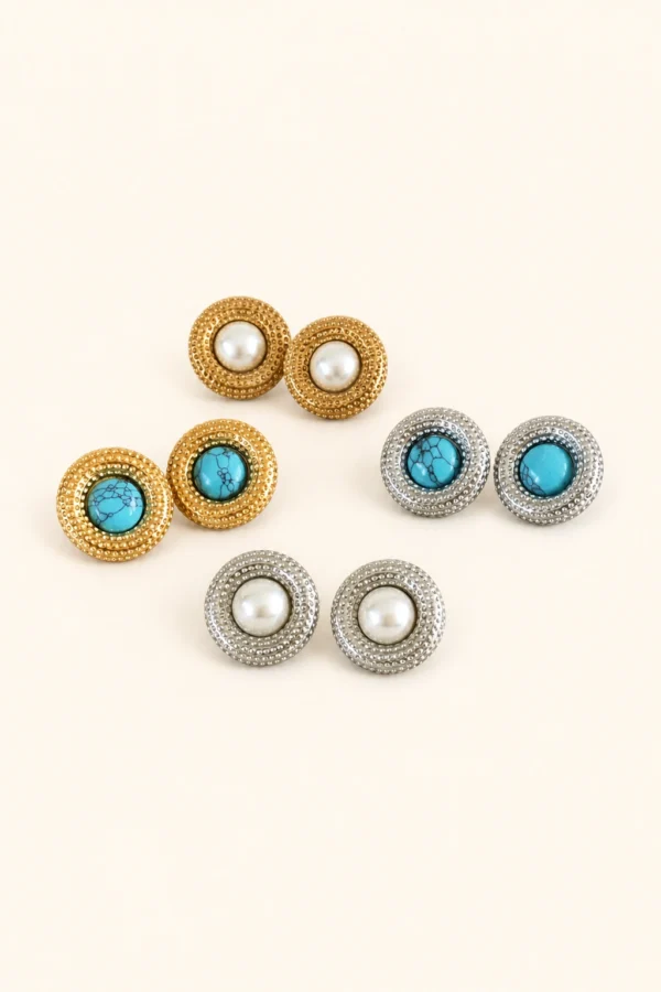 oursin earrings