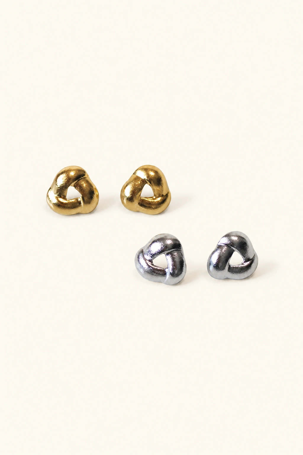 trian earrings