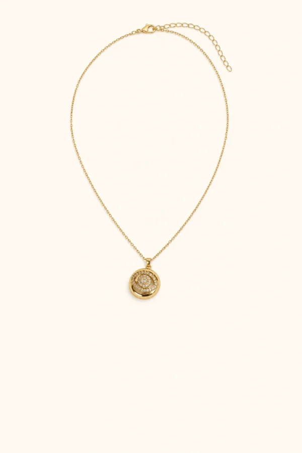 oeil eye necklace
