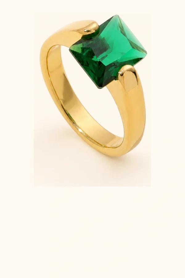 luna green ring