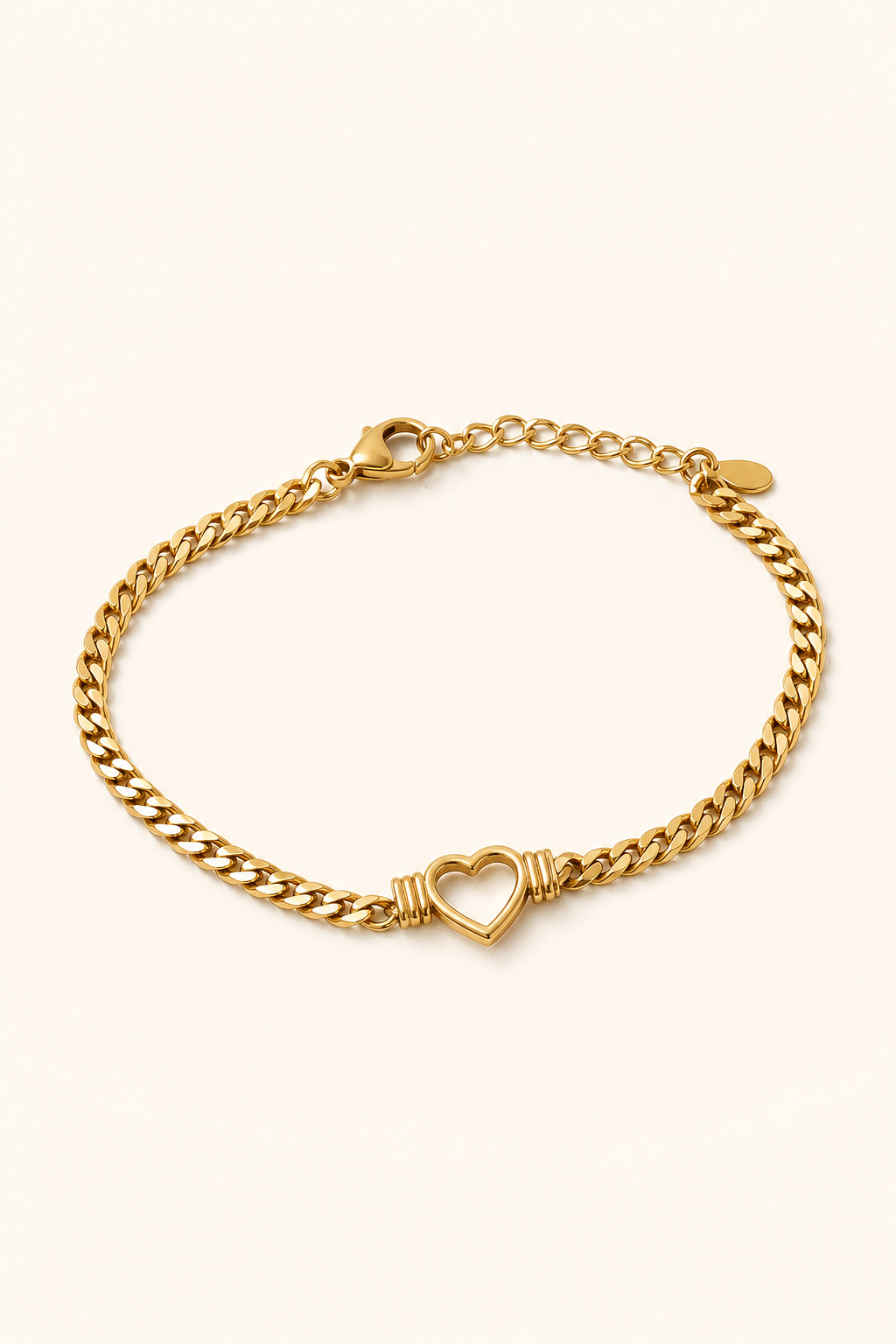 angel heart hand chain