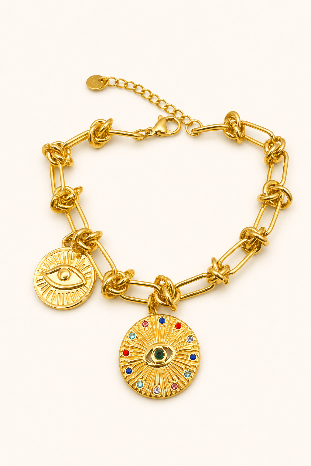 knot eye hand chain